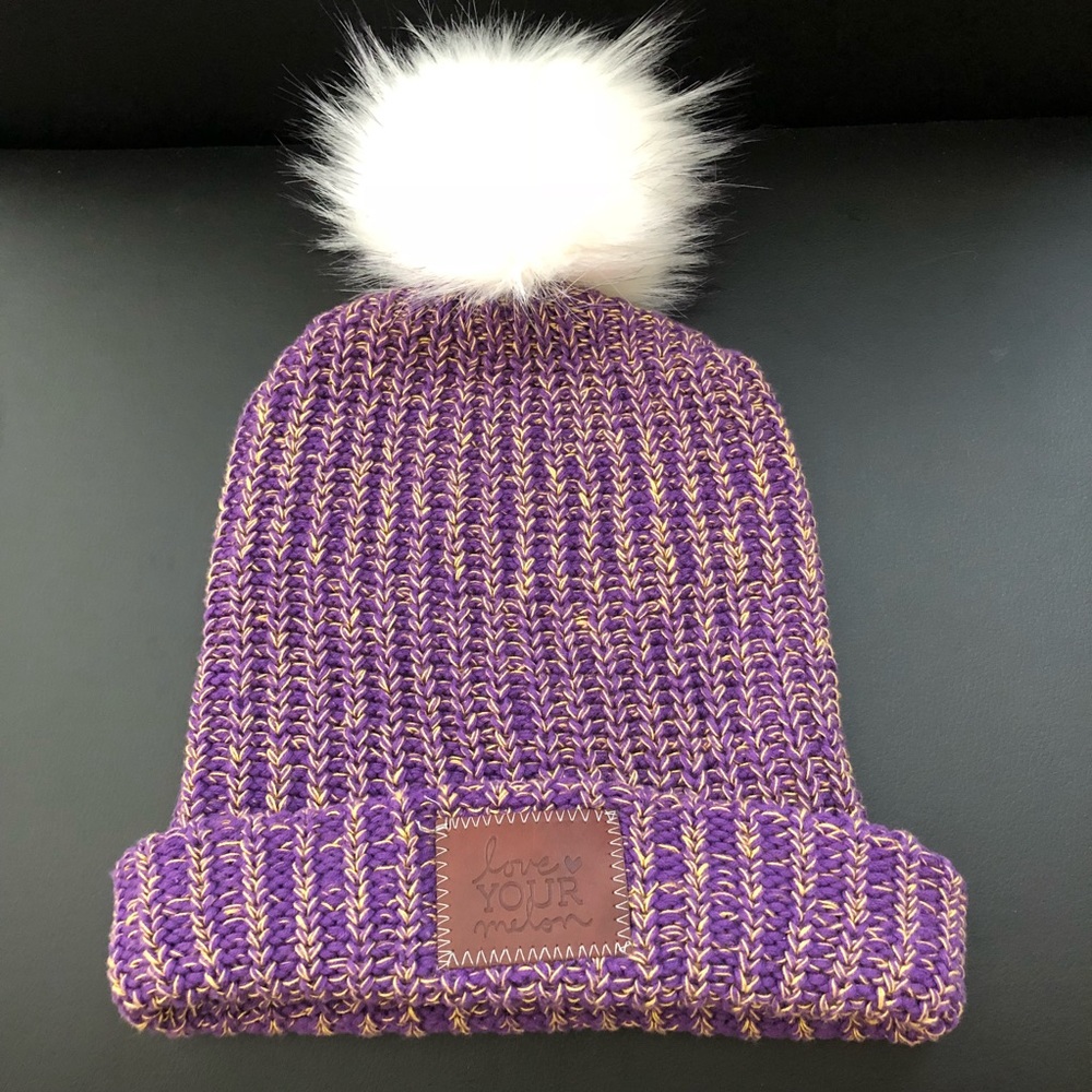 Love Your Melon Pom Beanie